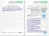 дневник практики логистика БГЭУ старая форма 